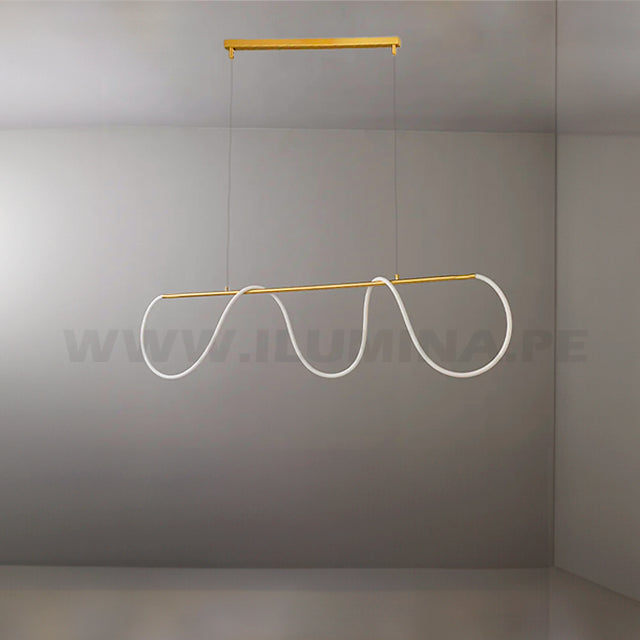 LÁMPARA COLGANTE MELEK BFD-0219 + CONTROL REMOTO LED