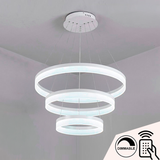 LÁMPARA COLGANTE PREMIUM LED GABRIELA + CONTROL REMOTO