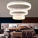 LÁMPARA COLGANTE PREMIUM LED GABRIELA + CONTROL REMOTO