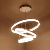 LÁMPARA COLGANTE PREMIUM LED GABRIELA + CONTROL REMOTO