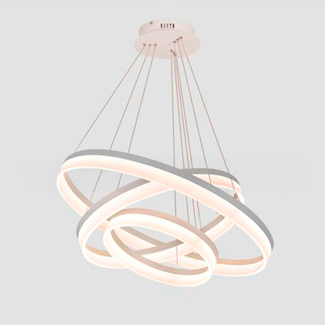 LÁMPARA COLGANTE PREMIUM LED GABRIELA + CONTROL REMOTO