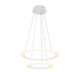 LÁMPARA COLGANTE URSULA LED WHITE + CONTROL REMOTO