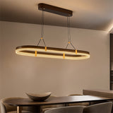 LÁMPARA COLGANTE CAMILA BLACK AND GOLD + CONTROL REMOTO LED