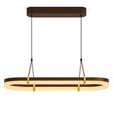 LÁMPARA COLGANTE CAMILA BLACK AND GOLD + CONTROL REMOTO LED