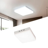 PANEL LED HIELO CUADRADO ADOSABLE 18W LUZ BLANCA 6000K - ILUMINA