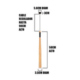 LÁMPARA COLGANTE SUPER SLIM LED SUPREME WOOD 5W