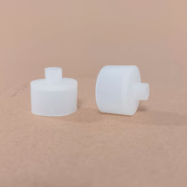 TAPA 2.4 CM DE ALIMENTACIÓN DE SILICONA PARA PERFIL TUBO FLEX