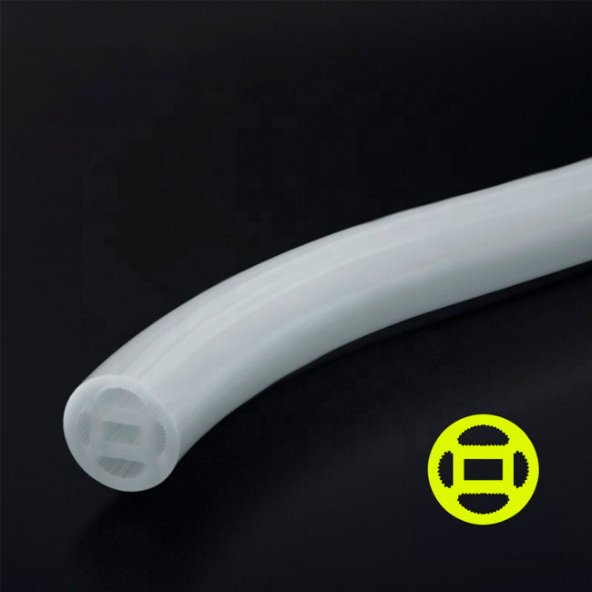 POR METROS - PERFIL TUBO FLEX DE SILICONA 14MM PARA CINTA LED