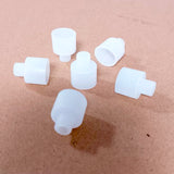 TAPA 1.7 CM DE ALIMENTACIÓN DE SILICONA PARA PERFIL TUBO FLEX