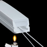 POR METROS - PERFIL FLEX DE SILICONA C1010-1 EMPOTRABLE 10MM