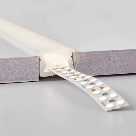 POR METROS - PERFIL FLEX DE SILICONA C1010-1 EMPOTRABLE 10MM