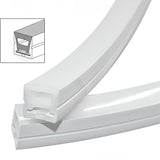 POR METROS - PERFIL FLEX DE SILICONA C1010-1 EMPOTRABLE 10MM