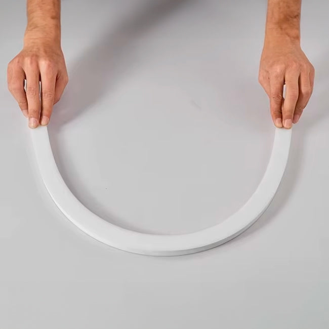 POR METROS - PERFIL FLEX DE SILICONA C1010-3 EMPOTRABLE 10MM PARA CINTA LED