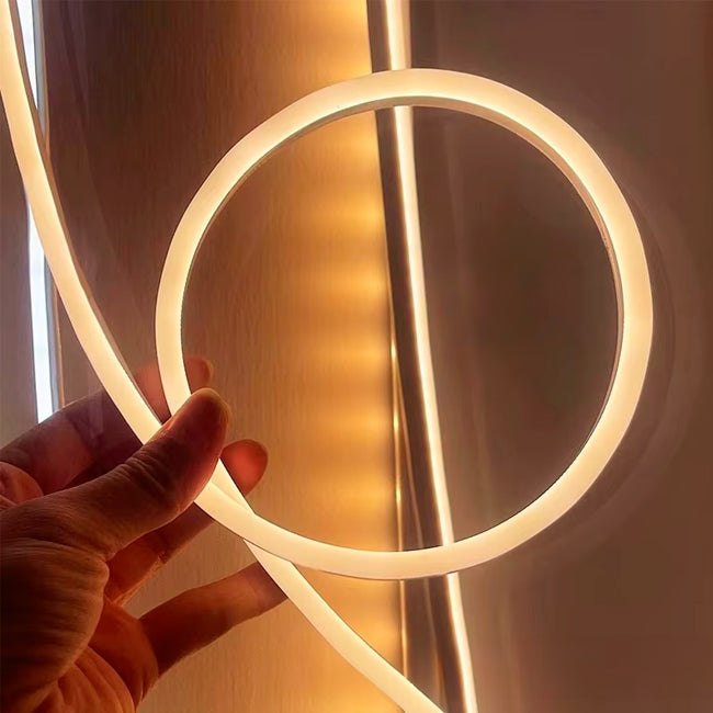 POR METROS - PERFIL FLEX DE SILICONA C1010-3 EMPOTRABLE 10MM PARA CINTA LED
