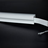 POR METROS - PERFIL FLEX DE SILICONA C1212-1 EMPOTRABLE 12MM PARA CINTA LED