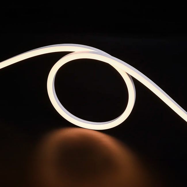 POR METROS - PERFIL FLEX DE SILICONA C1212-1 EMPOTRABLE 12MM PARA CINTA LED