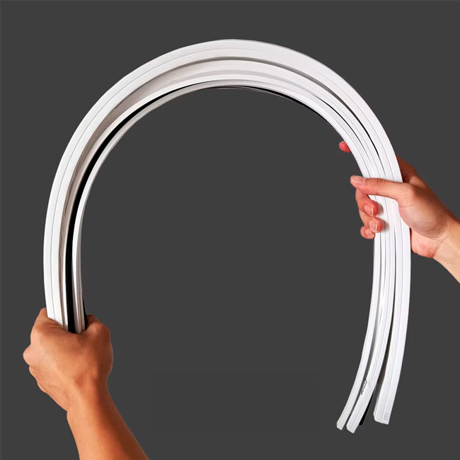 POR METROS - PERFIL FLEX DE SILICONA C1212-3 EMPOTRABLE 14MM PARA CINTA LED