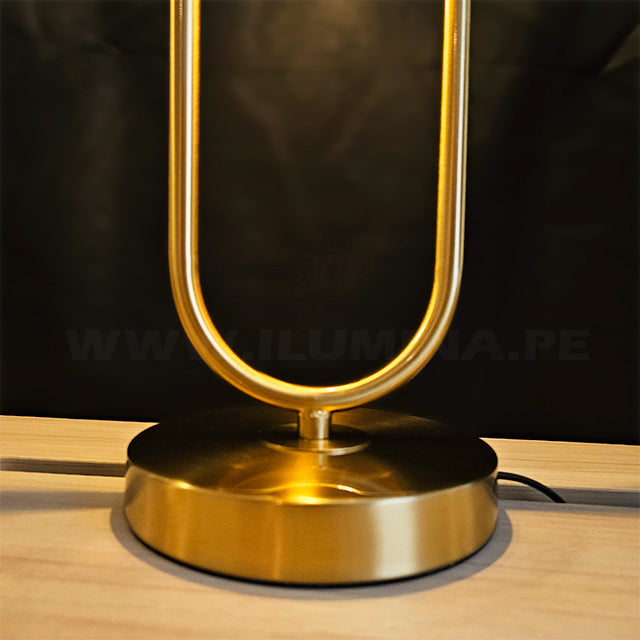 LÁMPARA DE MESA CATALUNIA GOLD LED