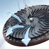 LÁMPARA COLGANTE LED INDUSTRIAL HIGH BAY UFO BLACK 150W PROFESSIONAL SLIM LUZ BLANCA