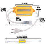 SET COMPLETO - CONECTOR INICIAL PARA CINTA LED RGB - CAPACIDAD MÁXIMA HASTA 100 METROS