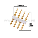 CONECTOR UNIÓN 04 PINES PARA CINTA LED RGB 220V