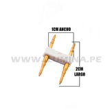 CONECTOR UNIÓN PARA CINTA LED 220V