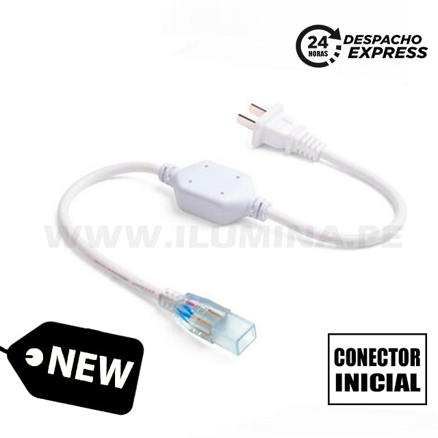 CONECTOR INICIAL PARA CINTA LED 220V