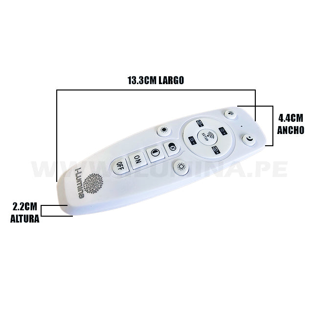 CONTROL REMOTO PARA LUMINARIAS SMART LED I-LUMINA