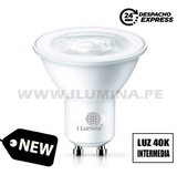 DICROICO LED 10W GU10 ILUMINA 4000K LUZ INTERMEDIA