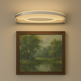 LÁMPARA DE ESPEJO DE PARED NORMA SILVER LED 12W TRICOLOR