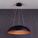 LÁMPARA COLGANTE LED TECA BLACK WOOD + CONTROL REMOTO