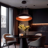 LÁMPARA COLGANTE LED TECA BLACK WOOD + CONTROL REMOTO