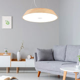 LÁMPARA COLGANTE BONNIE LED WOOD + CONTROL REMOTO