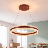LÁMPARA COLGANTE LED ELARA COFFEE + CONTROL REMOTO