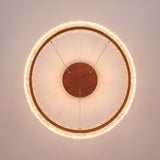 LÁMPARA COLGANTE LED ELARA COFFEE + CONTROL REMOTO