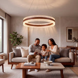 LÁMPARA COLGANTE LED ELARA COFFEE + CONTROL REMOTO