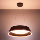LÁMPARA COLGANTE LED SIENA BLACK GOLD + CONTROL REMOTO