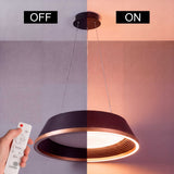 LÁMPARA COLGANTE LED SIENA BLACK GOLD + CONTROL REMOTO