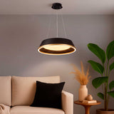 LÁMPARA COLGANTE LED SIENA BLACK GOLD + CONTROL REMOTO