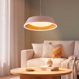 LÁMPARA COLGANTE LED SIENA CAPPUCCINO GOLD + CONTROL REMOTO