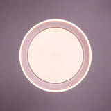 LÁMPARA COLGANTE LED SIENA WHITE GOLD + CONTROL REMOTO