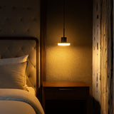 LÁMPARA COLGANTE LED DE VIDRIO TRICOLOR ARENE