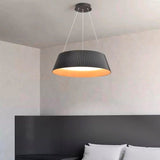 LÁMPARA COLGANTE DEVORA LED BLACK AND WOOD + CONTROL REMOTO