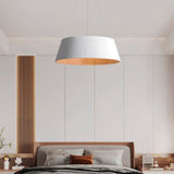 LÁMPARA COLGANTE DEVORA LED WHITE AND WOOD + CONTROL REMOTO