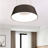 LÁMPARA COLGANTE ZELENSKA BLACK LED + CONTROL REMOTO