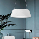 LÁMPARA COLGANTE ZELENSKA WHITE LED + CONTROL REMOTO