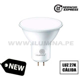 DICROICO LED 6W GU5.3 ILUMINA 2700K LUZ CÁLIDA