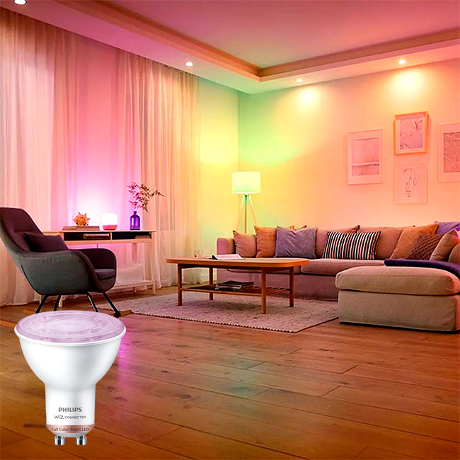 DICROICO LED SMART RGB GU10 4.7W PHILIPS