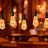 FOCO LED TIPO PERA FILAMENTO AMBER 6W 2700K LUZ CÁLIDA ASH