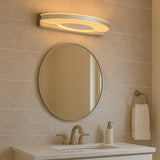 LÁMPARA DE ESPEJO DE PARED NORMA SILVER LED 12W TRICOLOR